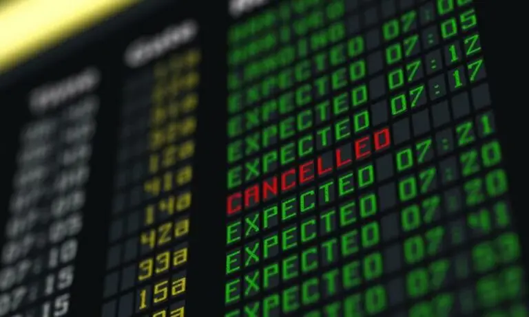 Declaração de Cancelamento de Vo