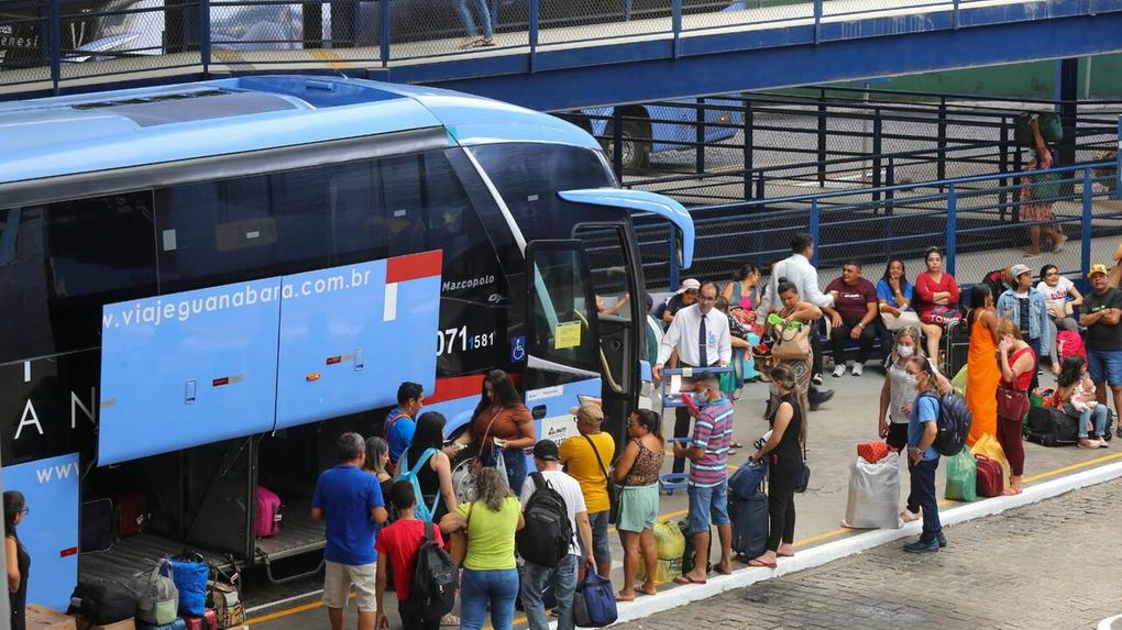 passagens de ônibus
